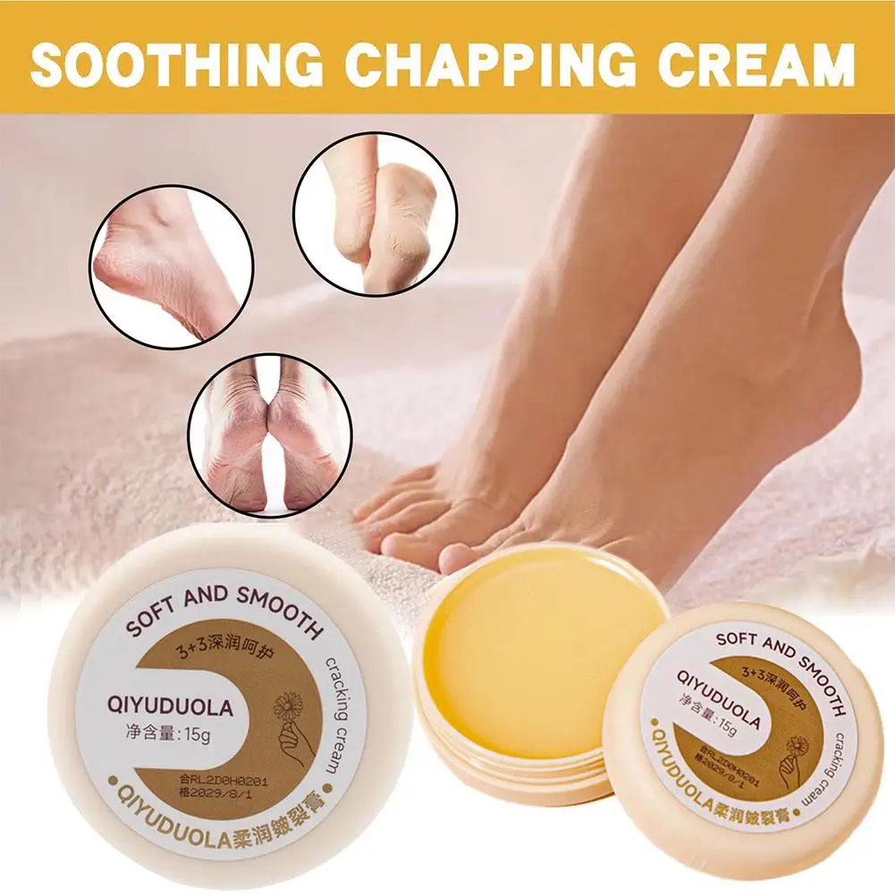 

Anti Drying Cracking Foot Cream Heel Cracked Repair Cream Chapping Feet 20g Skin Skin Removal Dead Moisturizing Hand Cream Q0Z1