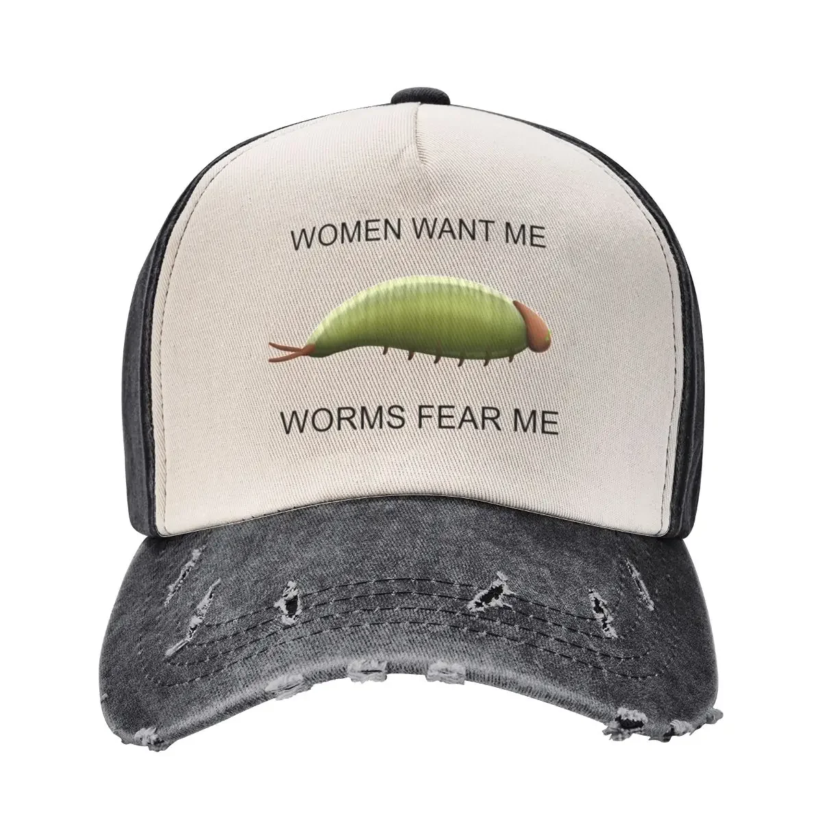 Destiny 2 hive worm women want me worms fear me design Baseball Cap Custom Cap Bobble Hat |-F-| Ladies Men's