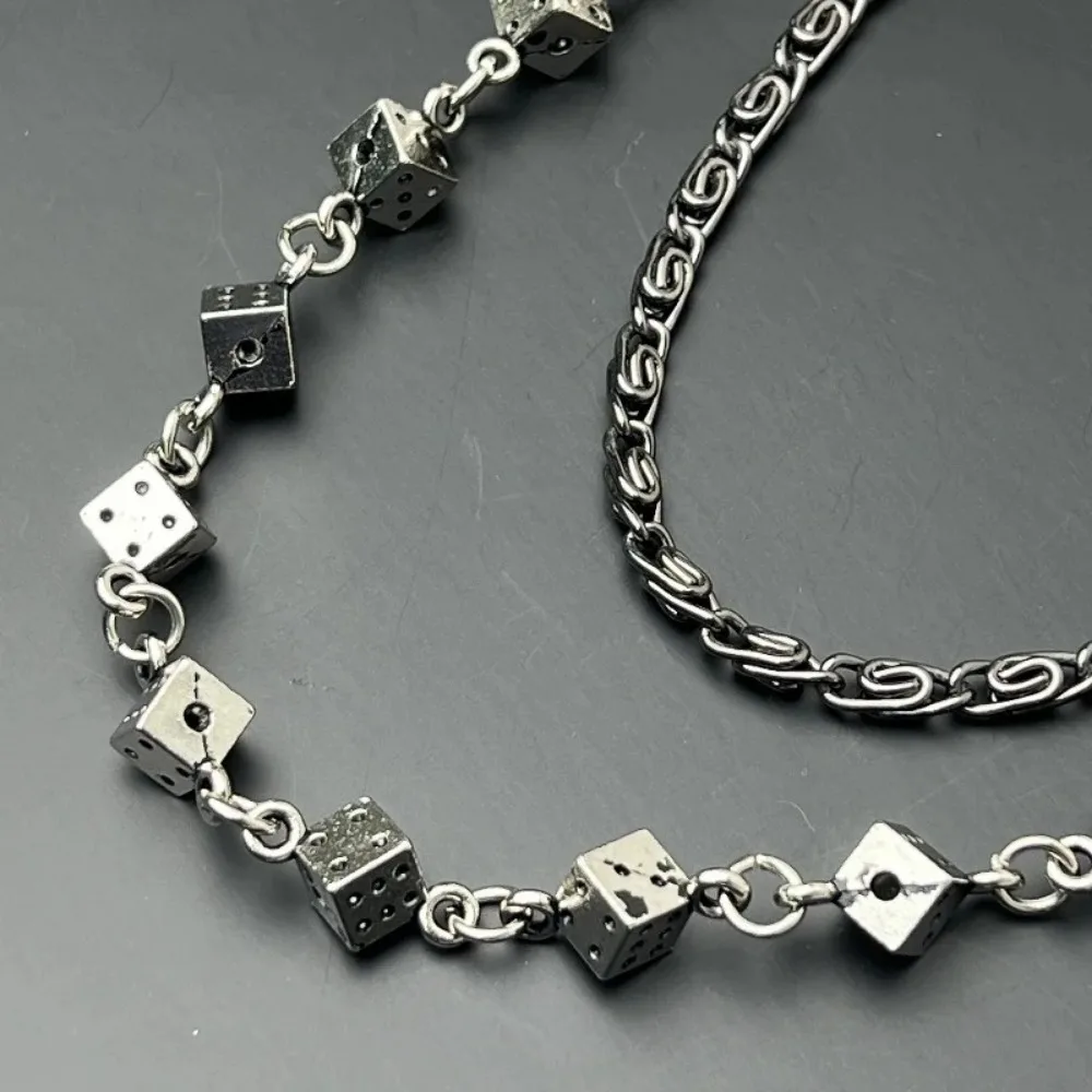 Gantungan Kunci Rumbai Kulit Punk Hip Hop Sabuk Logam Panjang Rantai Celana Pinggang Untuk Wanita Pria