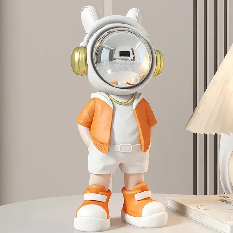 Spaceman Astronaut Figurines Modern Simple Living Room TV Stand Figurines & Miniatures Cute Figurines Home Decor Statua FYFM