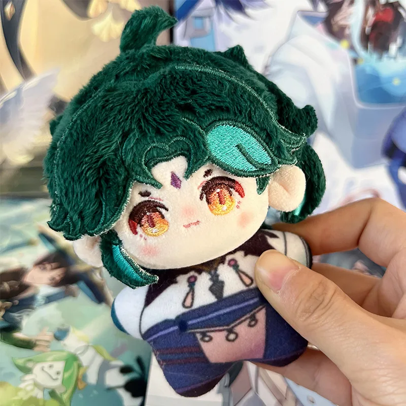 10CM Genshin Impact Plüschpuppen Kawaii Furina Focalors Zhong Li Xiao Raiden Shogun Gefüllte Plüschtiere Cartoon Figur Spielzeug Geschenk – Detail 12