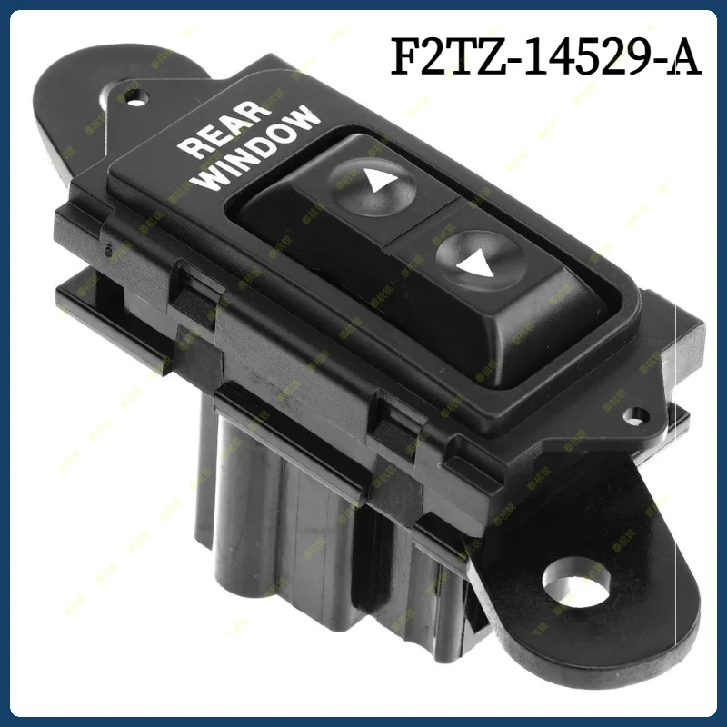 Interruptor de Elevalunas Eléctrico F2TZ-14529-A F2TZ14529A SW7071 para Ford Aerostar 1991 Ford Bronco 1992 1993 1994 1995 1996 Delantero Izquierdo y Derecho