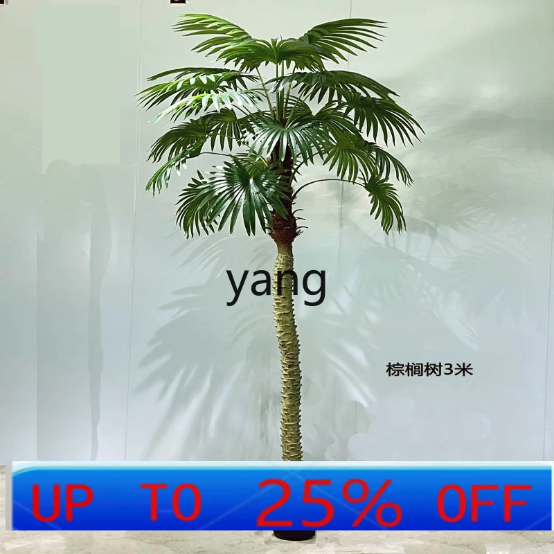 

LTT Simulation Coconut Tree Tropical Palm Tree Rainforest Landscape Plant Shopping Mall Decorative Potted Plant