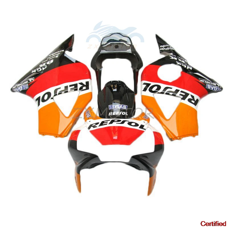 New ABS Fairings Kits Set For HONDA CBR954RR 2002 2003 Red Orange Black Repsol fairing CBR954 02 03 k2 k3 Plastic Parts 40