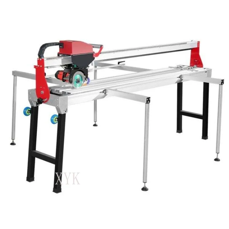 Full Auto Auto Manual Stone Cutter Multifunctional Tile Slab Marble Groove Chamfer Cutting Gear Construction Processing Tool
