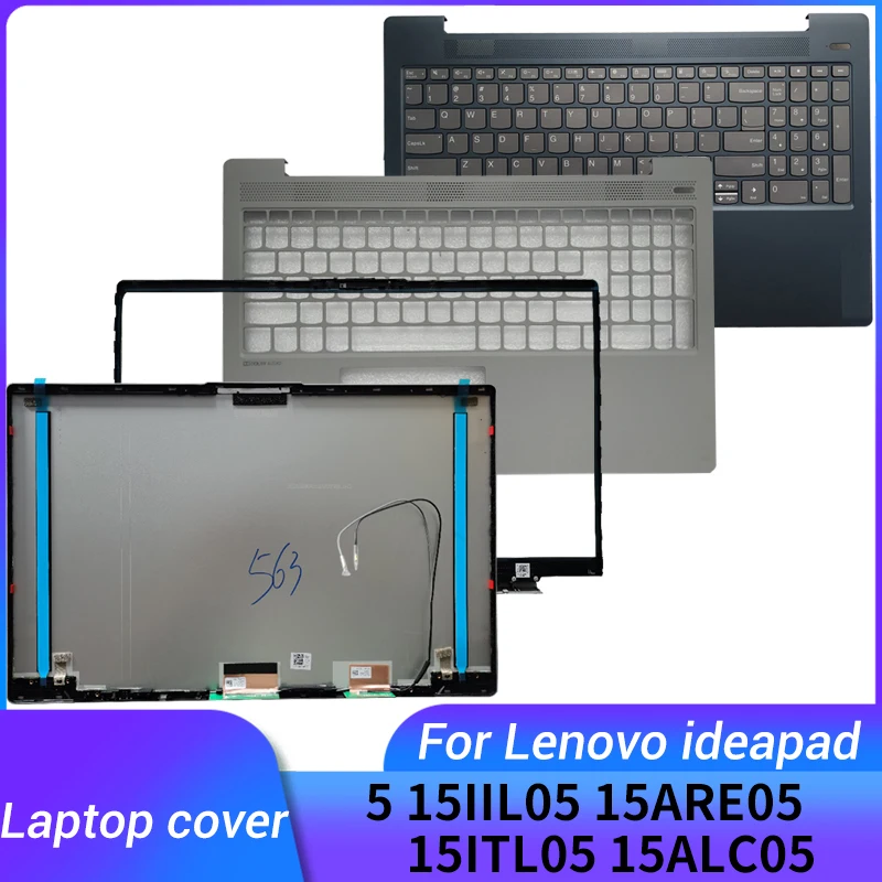 Imagem -01 - para Lenovo Ideapad 15iil05 15are05 15itl05 15alc05 Am1k7000110 Laptop Lcd Tampa Traseira Moldura Frontal Palmrest Superior Bottom Case para lenovo ideapad 15iil05 15are05 15itl05 15alc05 am1k7000110 laptop lcd tampa traseira moldura frontal palmrest superior bottom case 01