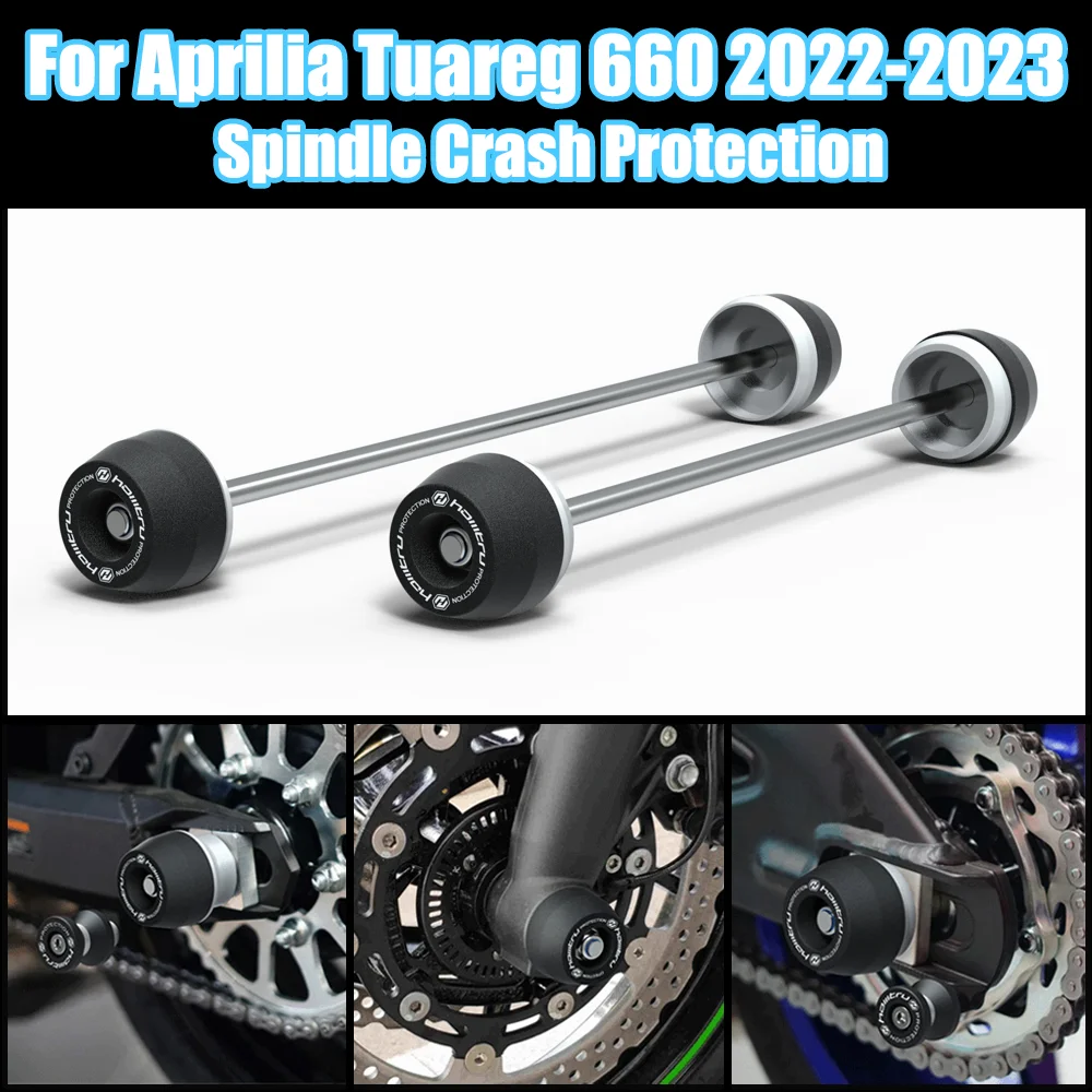 Motorcycle Wheel Spindle Cover Set for Aprilia Tuareg 660 2022-2023