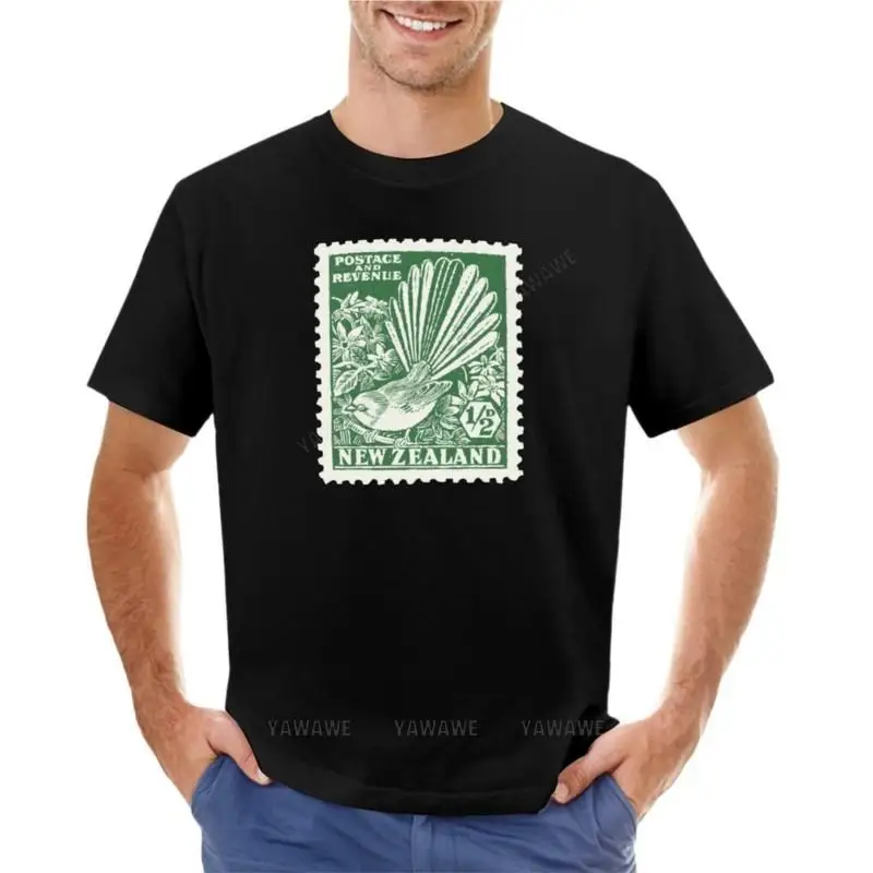 Fantail | New Zealand Fantail | New Zealand Postage Stamp 1/2d Fantail | Vintage Postage Stamps | T-Shirt