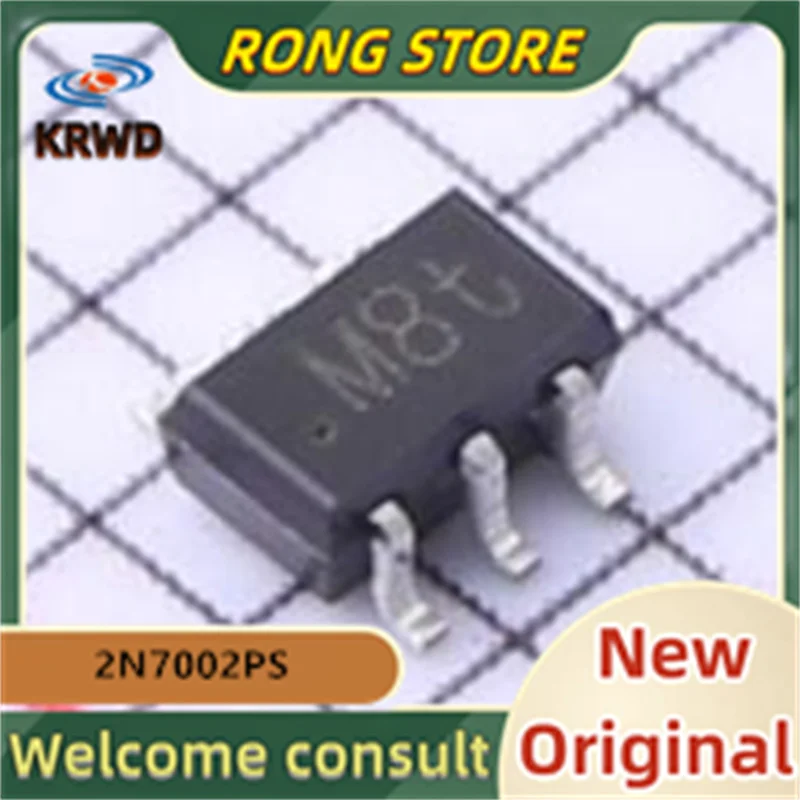 50PCS  M8T MBT M8 New and Original Chip IC 2N7002PS   2N7002  27002 SOT363