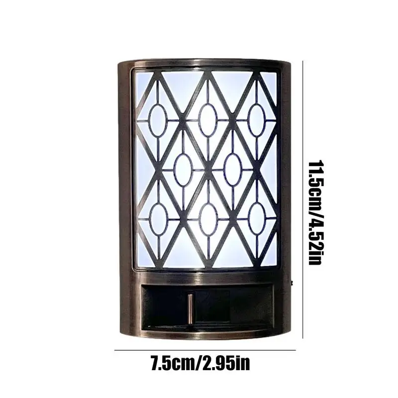 LED Nightlights Plug In Plug In Night Light With Dusk-to-Dawn Light Sensor Farmhouse 0-60lm Retro 4LED Light Control Small