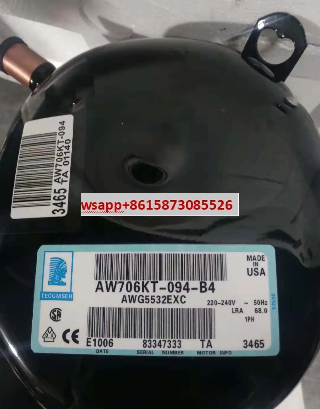 

AWA5532EXC original Taikang compressor imported from the United States