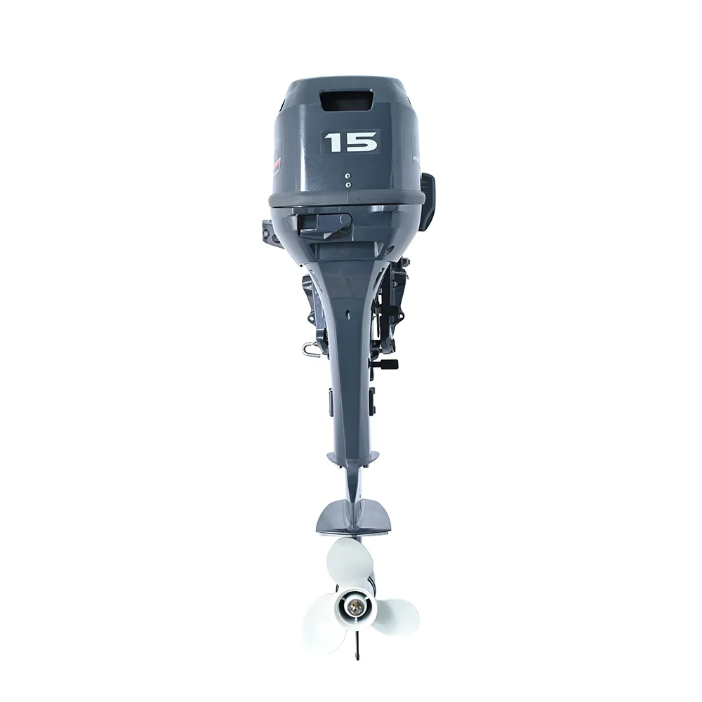 15HP Water Cooled Outboard Motor with 1 Carb Fuel System for Simple Maintenance and Fuel Efficiency