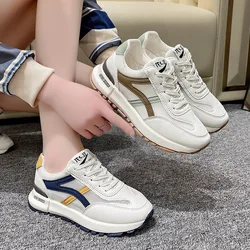 2024 Summer New Women's Fashion Mesh Casual Sneakers Breathable Flat Cushioned Sneakers Women's Casual Shoes