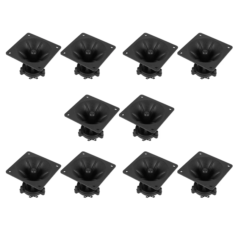 10Pc Tweeters Piezoelectric Tweeter Loudspeaker Ceramic Buzzer Treble Square Audio Speaker