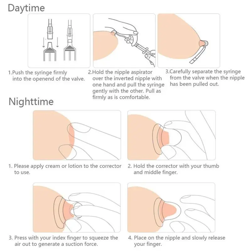 YSUN-Flat Nipple Sucker Inverted Nipple Corrector Aspirator Device