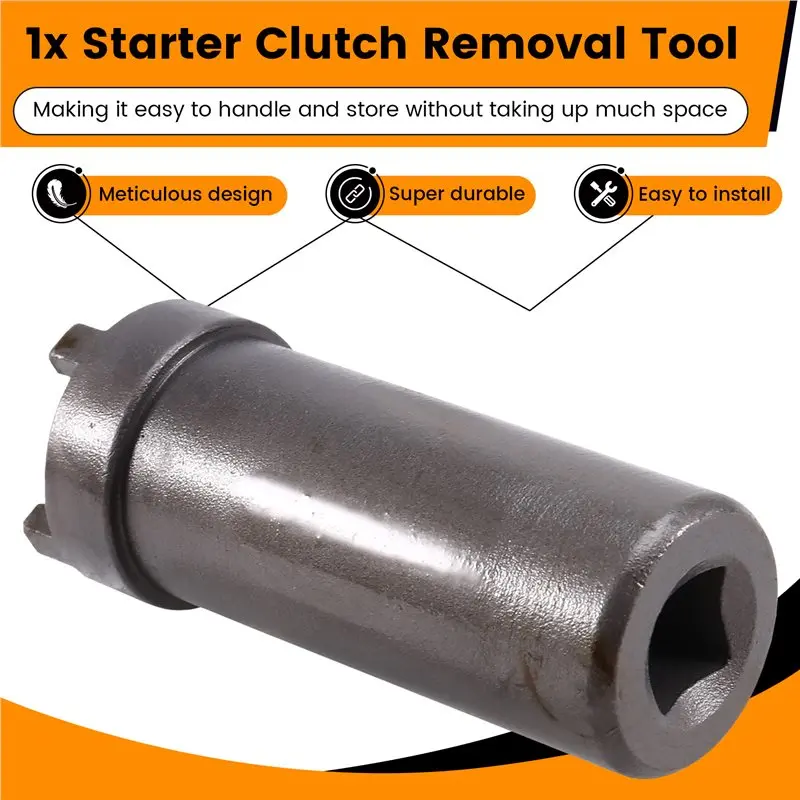 AS57-ATV bicicleta da sujeira para gy650 cg125 jh70 ferramenta removedor de porca de bloqueio ferramenta de soquete de embreagem da motocicleta acessório de quatro garras motocicleta