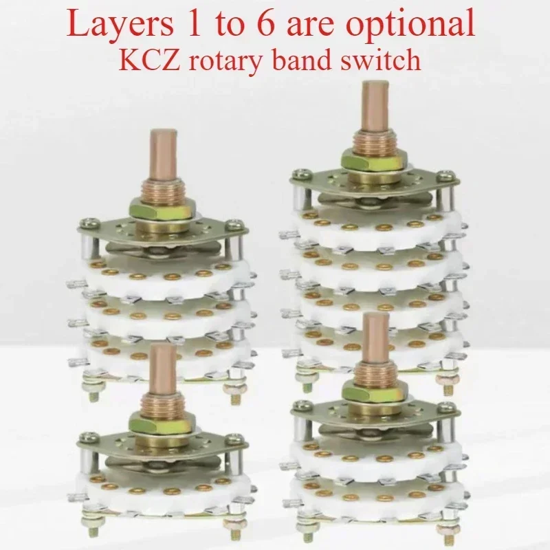 1pcs KCZ Band Gear Adjustment Switch 3,4,5,6 Layers 3p4t 3P6T 3P7T 3P8T 3P11T 4P6T 4P11T 8P4T 8P5T6P11T
