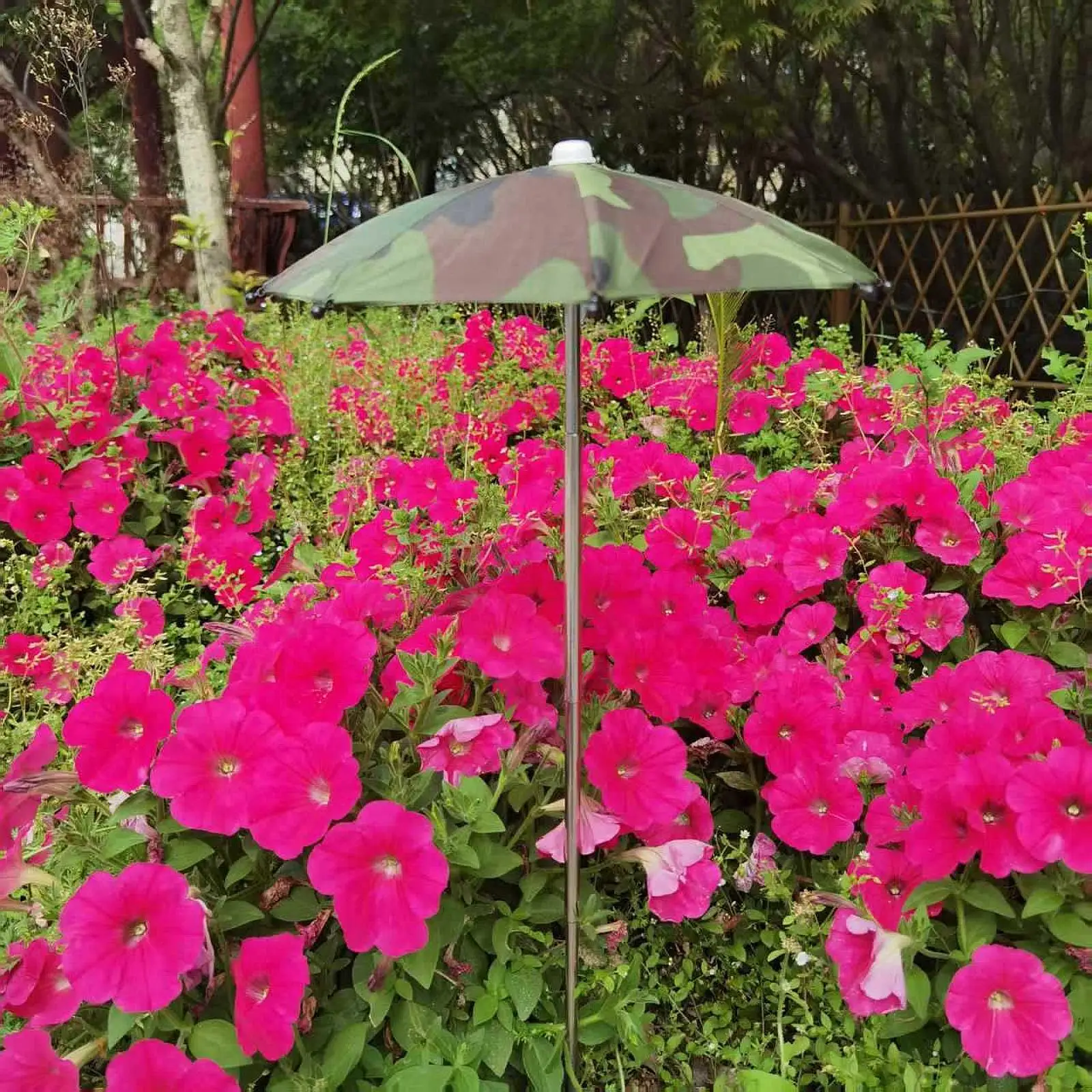 

Plant Umbrella for Outdoor Lightweight Multipurpose Garden Umbrella Adjustable for Indoor Outdoor Garden Beds Planters Pot Yard