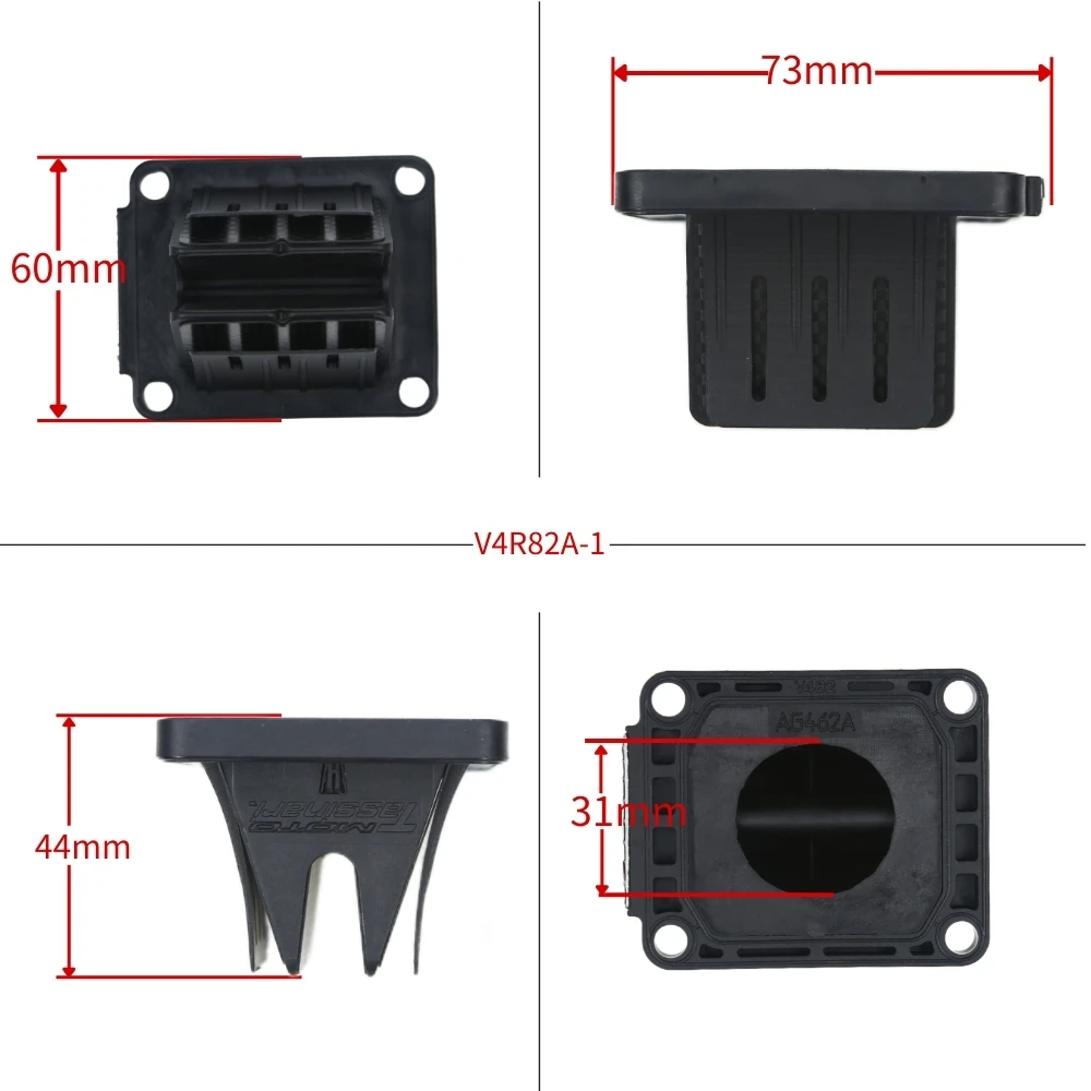 V4R82AI Motorcycle Reed Valve Vforce 4 Carbon Fiber For Yamaha YYZ80 YZ85 Suzu Ki DT125 2002 2015