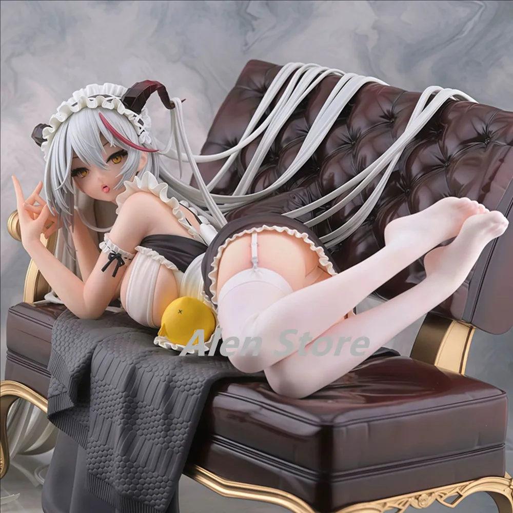 لعبة Azur Lane KMS Agir Gk أنيمي بولي كلوريد الفينيل نموذج لجسم دمية لعبة 16 سنتيمتر فتاة جميلة منضدية حلية لعبة مجسمة هدية #1