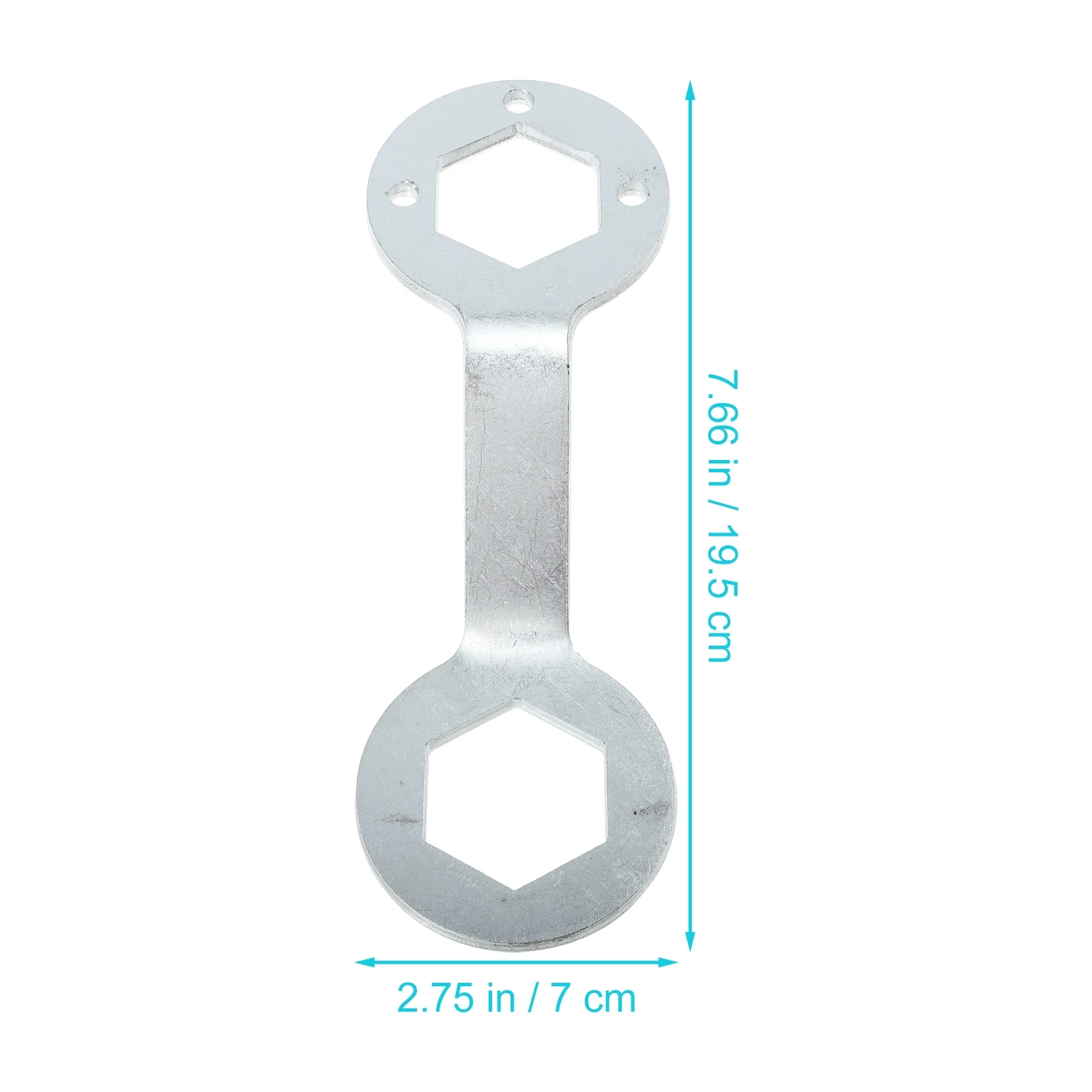 

Washing Machine Repair Tools Double Head Wrench Durable Steel Compact Design Clutch Spanner Hand Tool Accessories