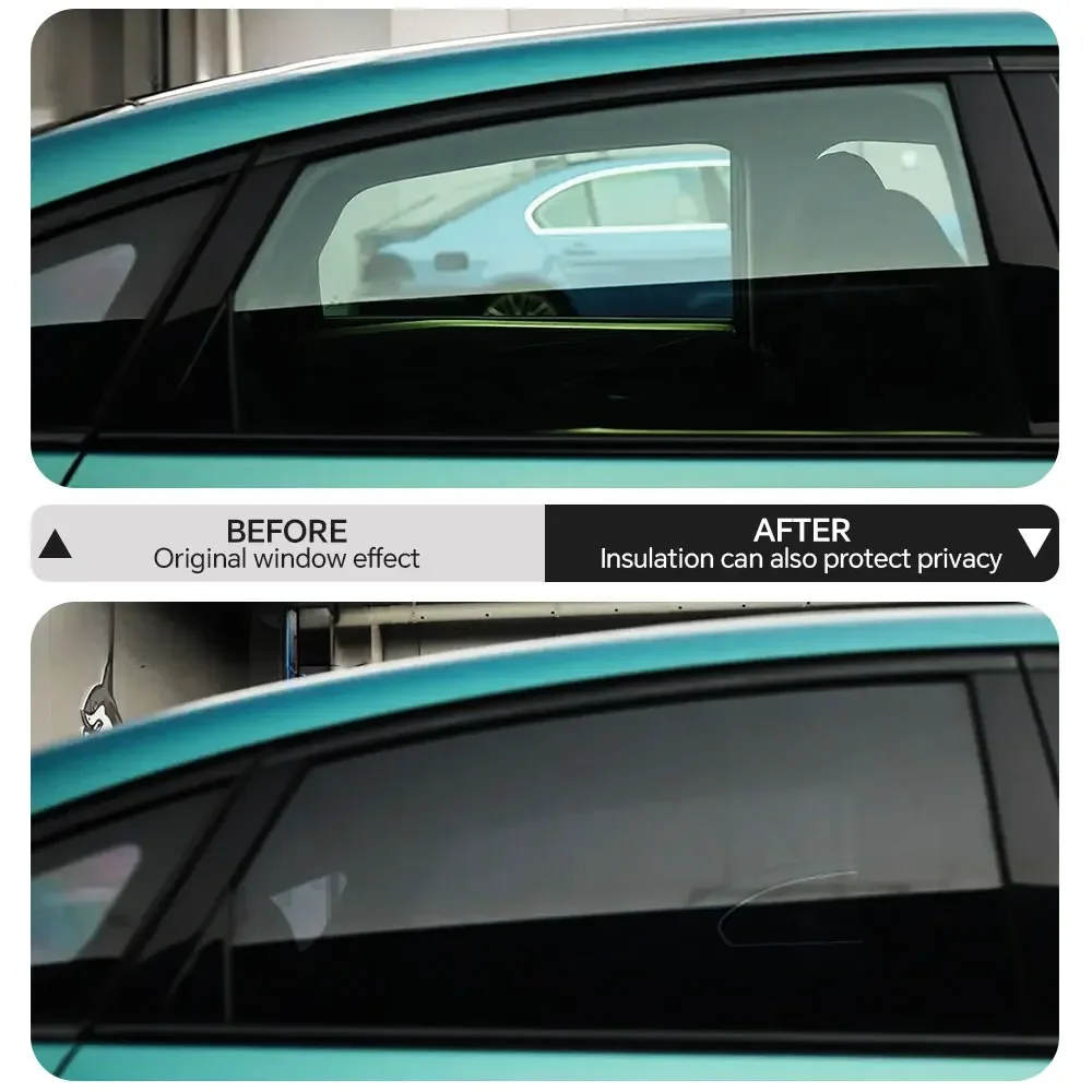 Pré-Cut Side Window Solar Film para Tesla, Protetor UV, Tint Film, Pára-sol Privacidade Adesivos, pára-brisa traseiro, Modelo 3, UP, Verão, 2022