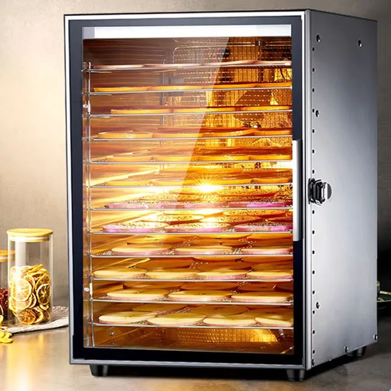 

12-Tier Commercial & Home Food Dehydrator 800w Multi-functional Drying Machine for Fruit Vegetable Dried Fruit and Meat Dryer