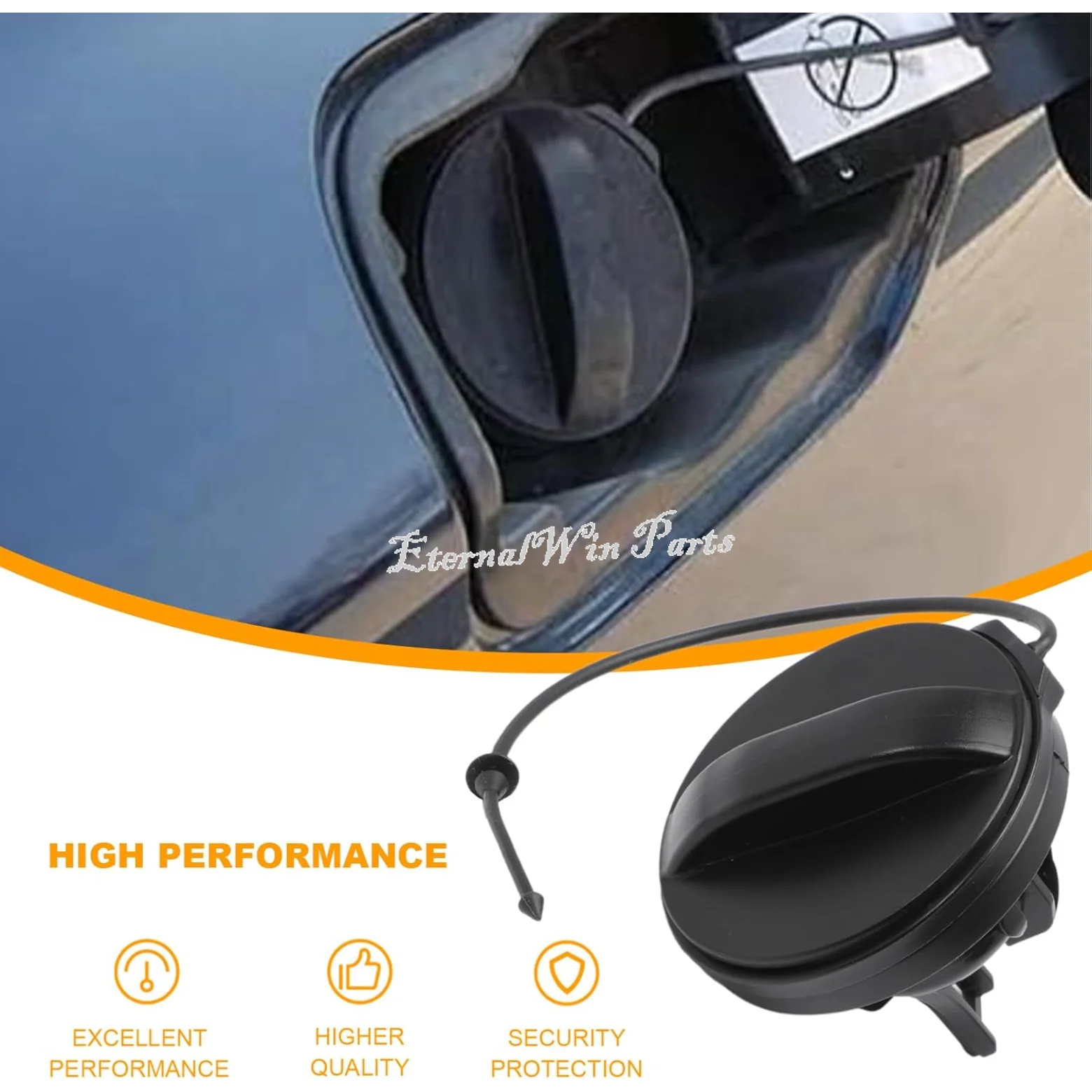 Tappo serbatoio carburante diesel 1609818980 per AIRCROSS Elysée modello 3008 301 C3-XR C3L C4