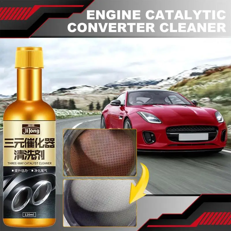 

Car Three-way Catalytic Cleaner Auto Catalytic Converter Cleaning Agent 120ml Car Catalyst Engine Booster Cleaner Car tool