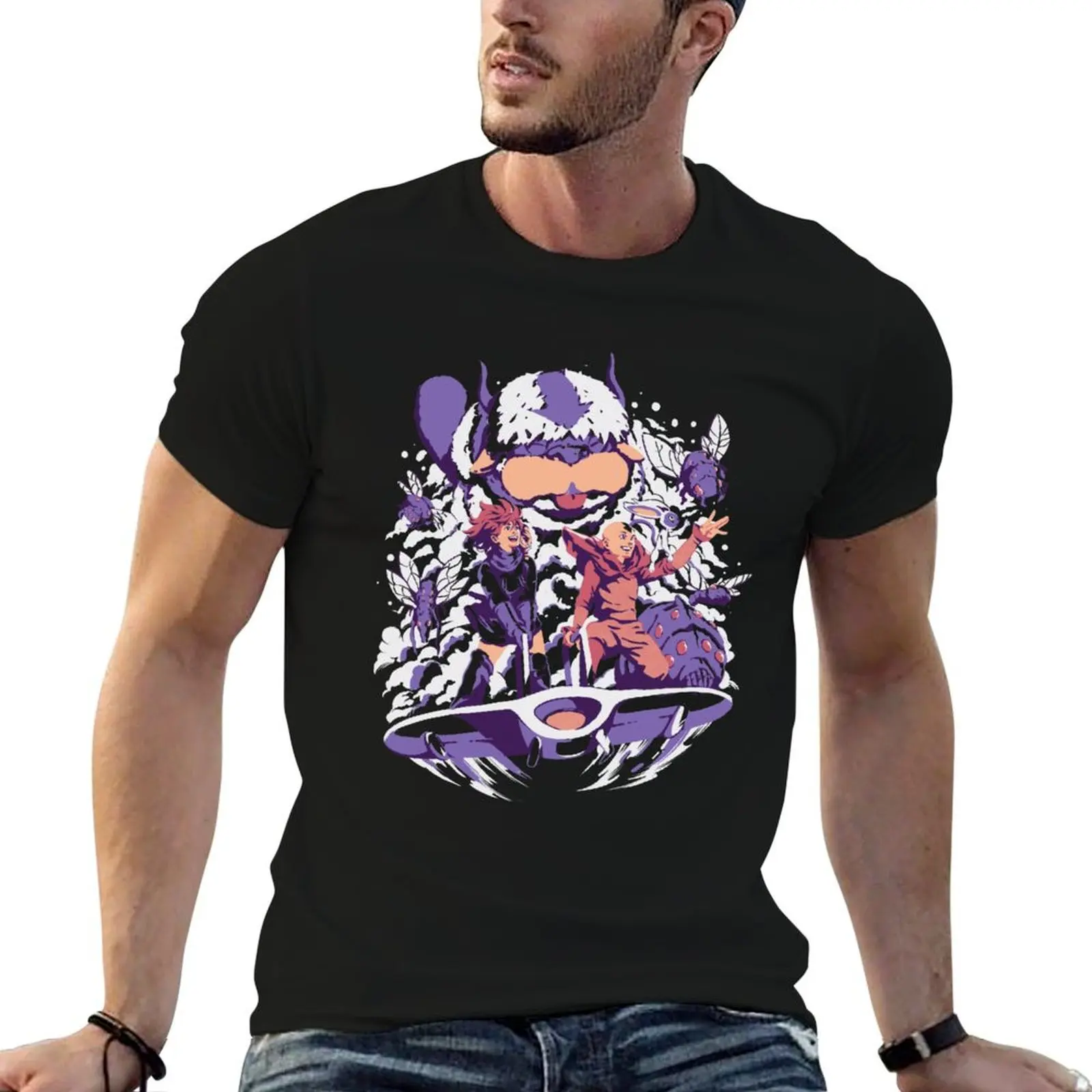 From the valley of the wind T-Shirt Plus Size Simple Casual Top