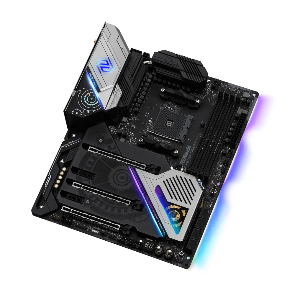 ASROCK X570 TAICHI AM4 Gaming Motherboard AMD X570 Support Ryzen 9