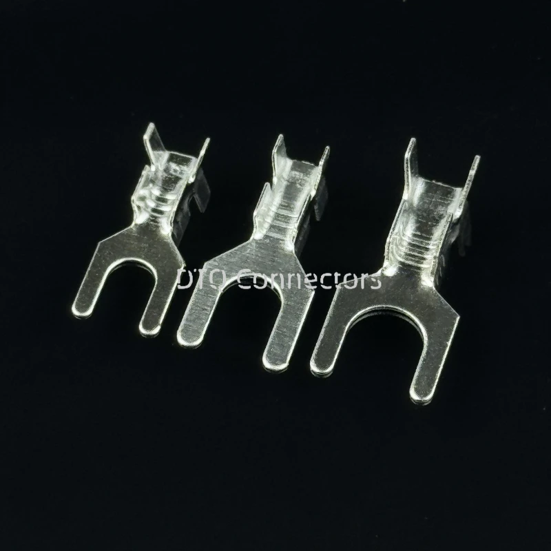 100pcs 2.2/3.2/4.2/5.2/6.2/6.2/8.2 Round terminal block, cross shaped terminal block, plum blossom terminal block, ground ring