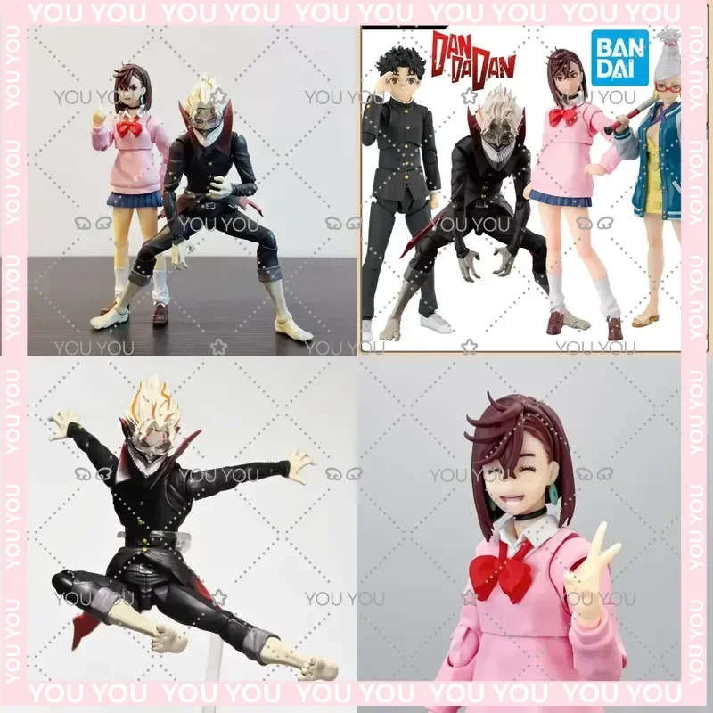 

SHF Action Figure for Bandai Dandadan Momo Ayase and Turbo Granny Ken Takakura Collectible Toy Doll Gift In Stock