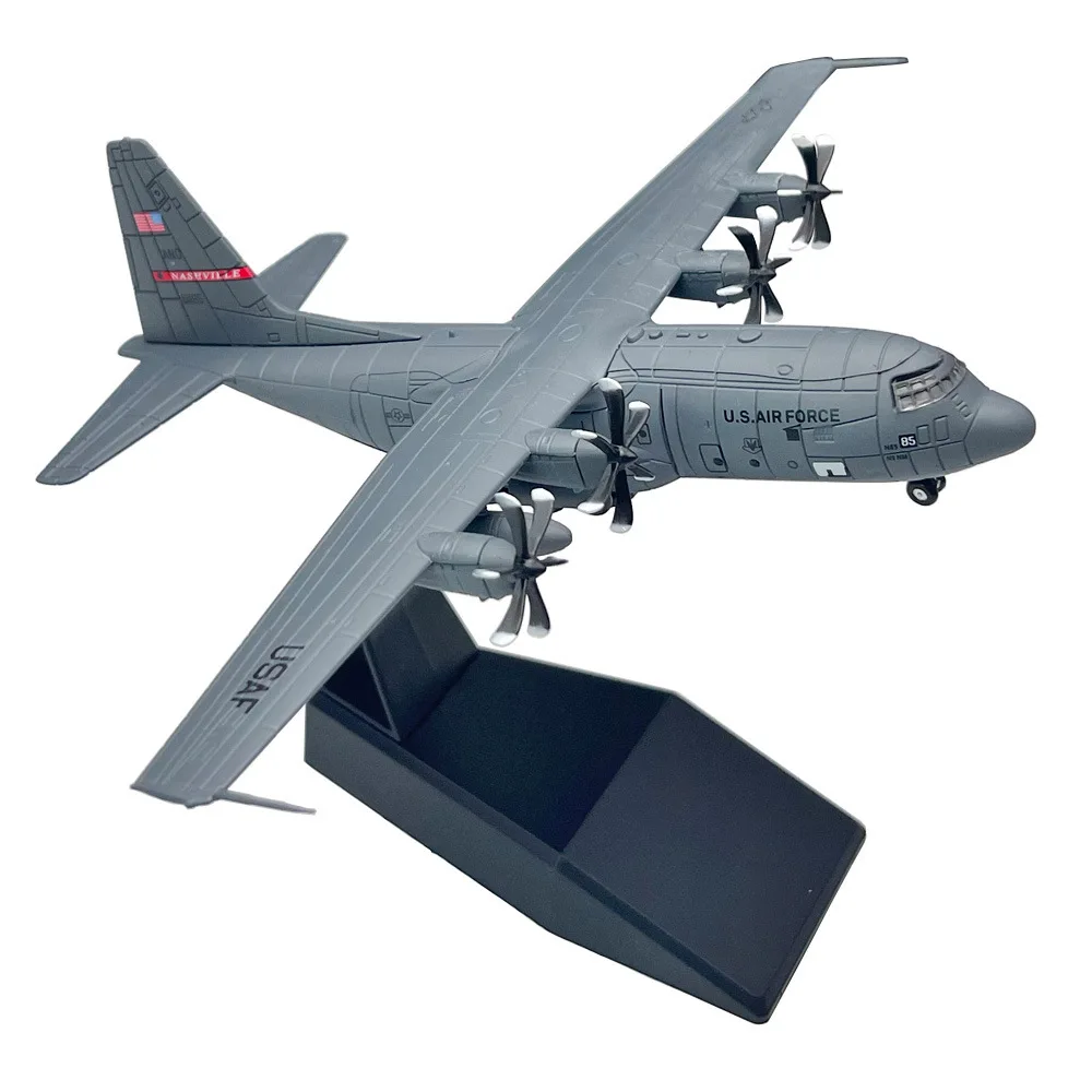 

JASON TUTU 1:200 Diecast Airplane Model American AC-130 Attack Air Gunship Aircraft Model Alloy C-130 Hercules Transport Aircraf