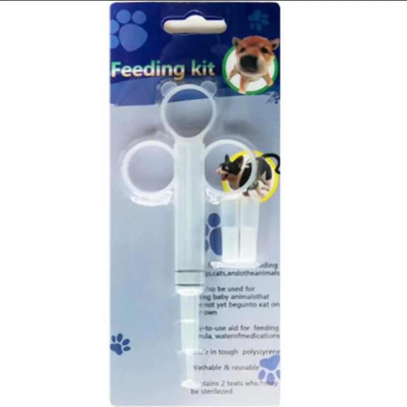 Pet Medicine Feeder, Wet and Dry, Medicine Feeder Needle, Cat Accessories