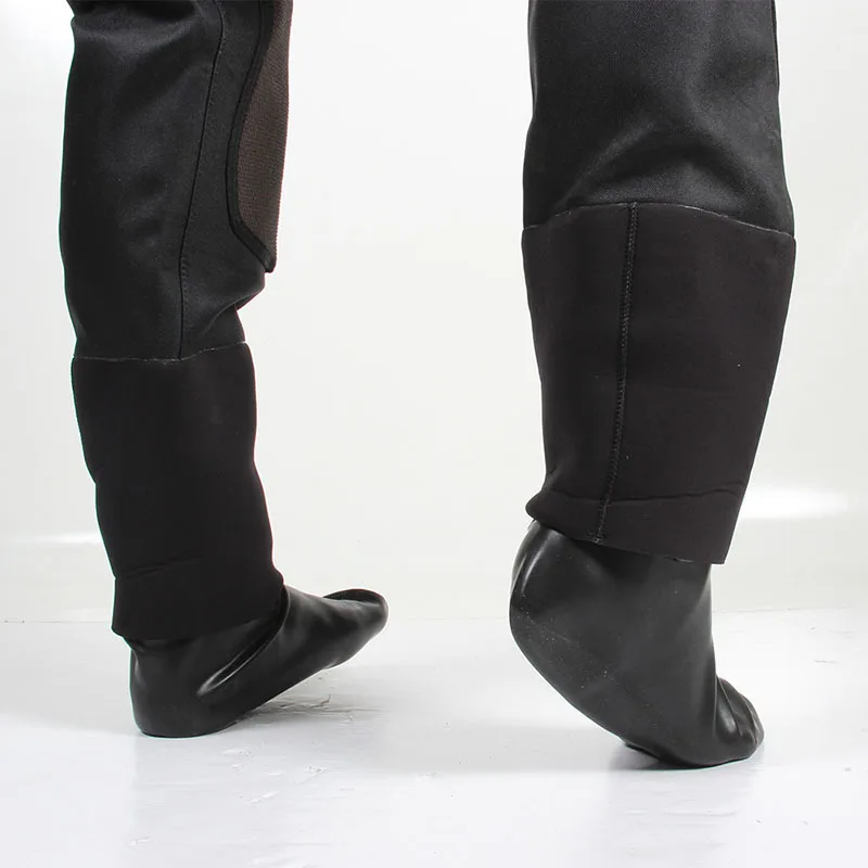 M  L Size 3D Latex Dry suit sock (flat) stretch Waterproof Drysuit Socks Repair Replacement Rubber Seals Sole Length a Pair