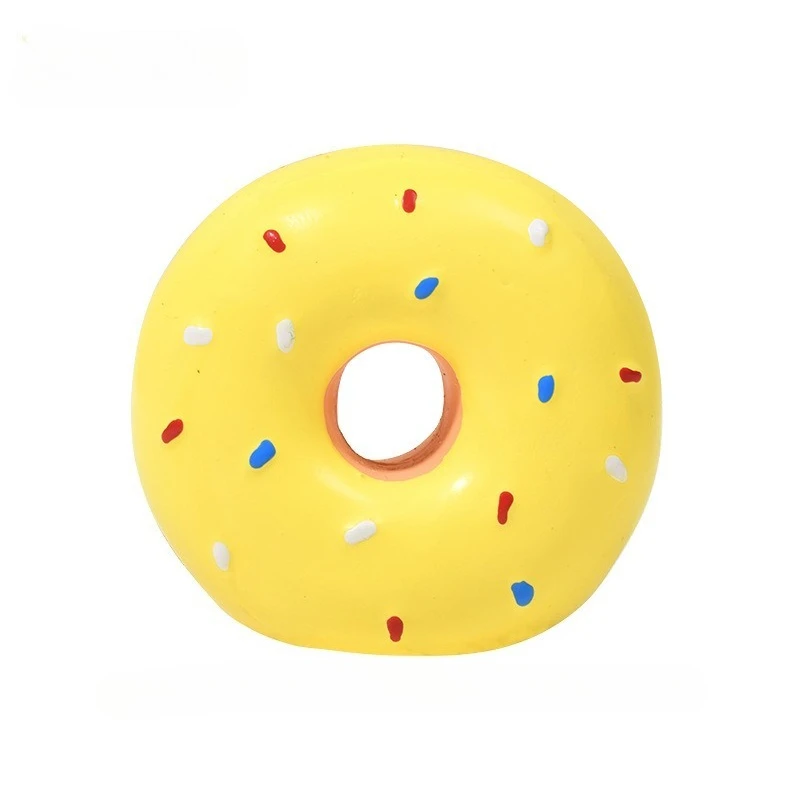 Haustier-Bissspielzeug Latex Quietschende Hundespielzeuge Weiche Bissresistente Haustier-Quietschspielzeuge Bunte Molar-Spielzeuge für Selbstvergnügen – Detail 10