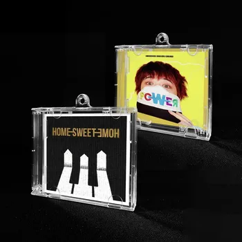 Jouer des chansons maison douce maison Album MINI musique CD NFC porte-clés g-dragon puissance collier Cosplay porte-clés acrylique pendentif accessoires