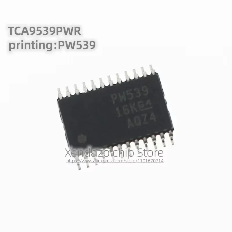 5pcs/lot TCA9539PWR TCA9539 Silk screen printing PW539 TSSOP-24 package Original genuine Interface extender chip