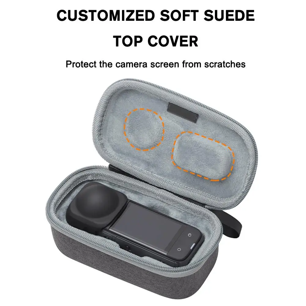 Sac de rangement pour caméra d'action Insta360, outils multifonctions portables, accessoires résistants à l'usure, étanches, antichocs, St X7X8