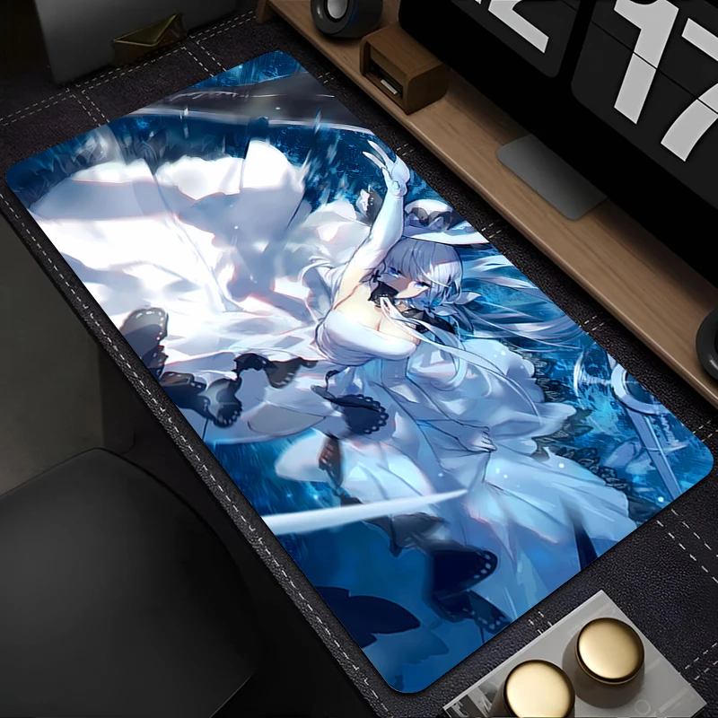 Muismat PC-accessoires Toetsenbord Pad Bureau Mat Antislip Cartoon HD Muismat Azur Lane Natuurlijk rubber Gaming Uitgebreide pad