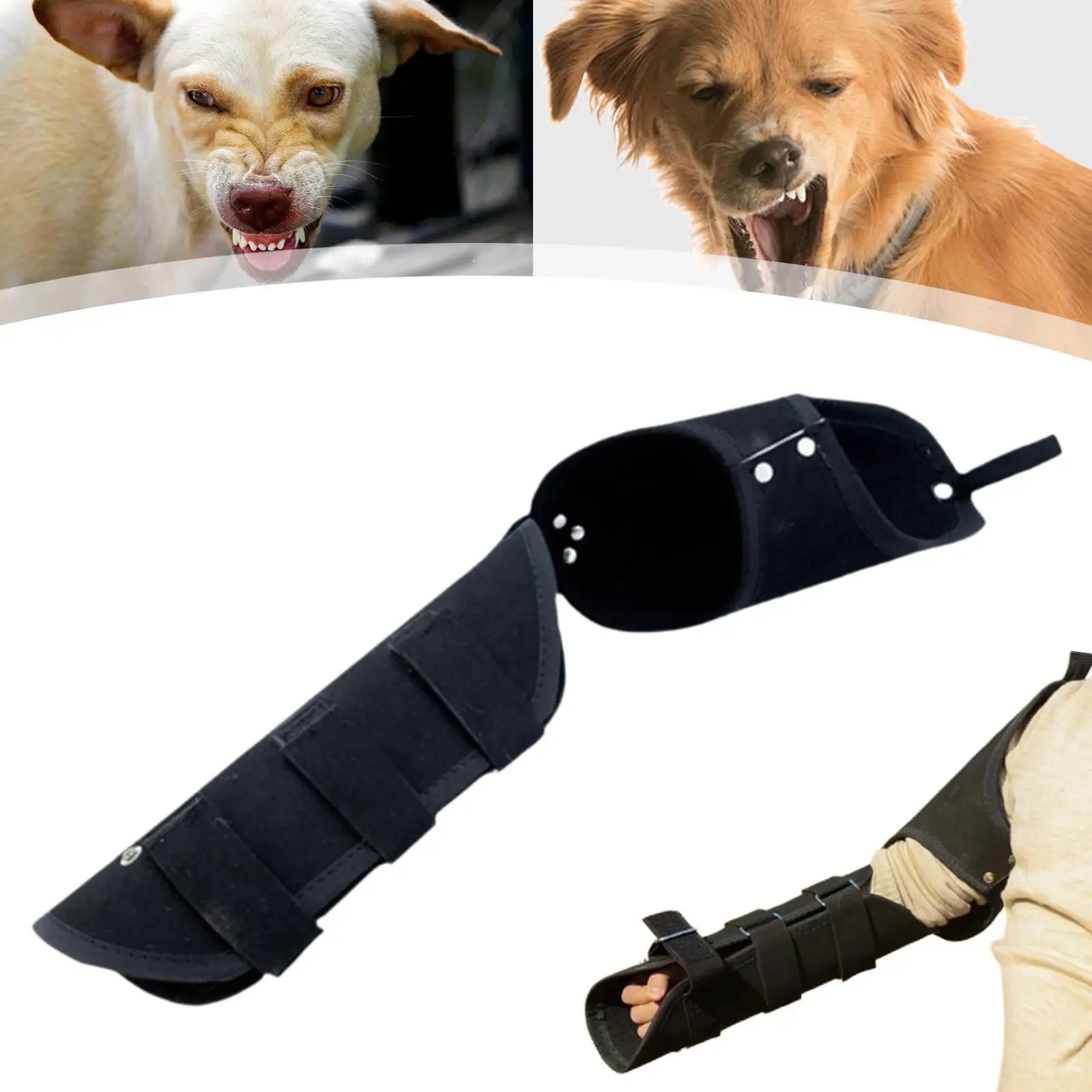 

Dog Training Arm Sleeve Bite Protection Arm Guard Thick Synthetic Leather