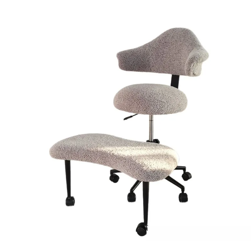Home Office Cross-Leg Armchair Comfortable with Pedals Yoga Meditation Chair