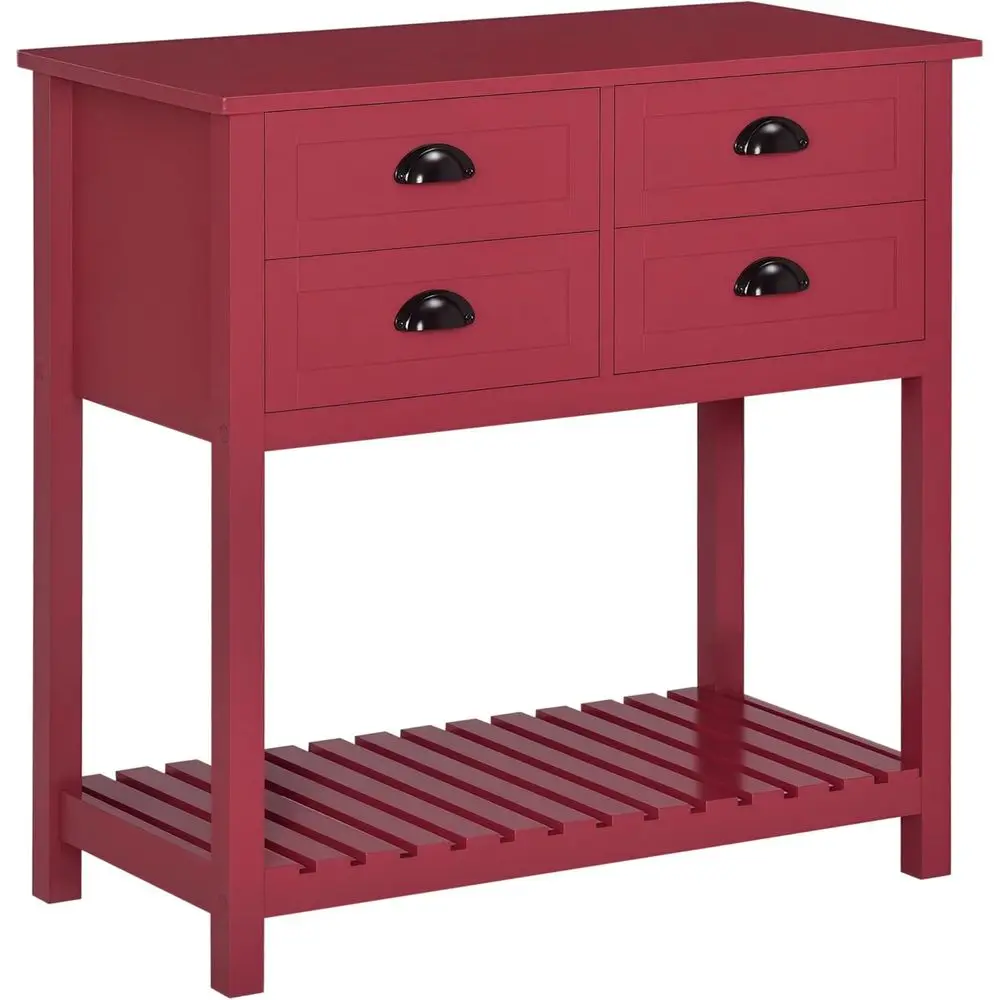 

Sideboard Buet Cabinet with Storage, ern Coee Bar Cabinet with 4 Ders and Slatted Bottom Shel, ole Table or Kitchen, Living Room