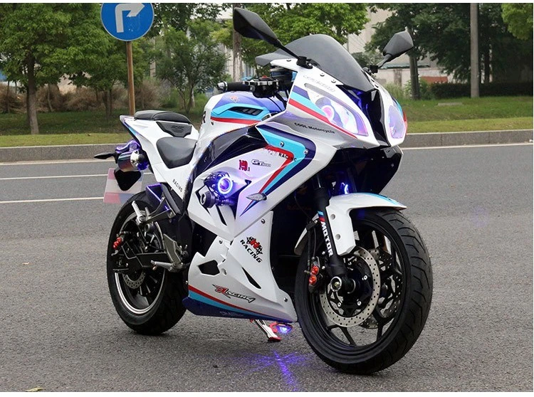 5000W 8000w Motor High Speed 120km Long Range Adult 72v Lithium Fast Electric Motorcycle