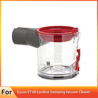 Dust Bin Container For Dyson V7 V8 Cordless Sweeping Vacuum Cleaner Dust Bin Canister Replacement Dust Bucket Parts 967699-01