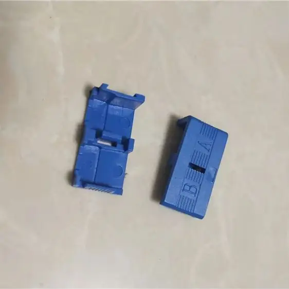 sc-duplex-clip-ab-for-sc-dx-connector-green-blue-gray-plastic-sc-fiber-optic-accessory-ftth-parts-free-shipping-elink-500pair