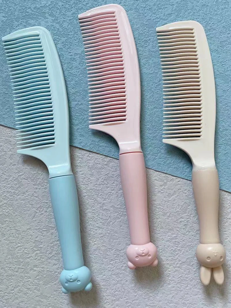 مشط مضاد للكهرباء الساكنة للنساء ذوات الشعر الطويل، مشط لتمليس الشعر للاستخدام المنزلي، أداة للعناية بالشعر للطلاب والأطفال و... #5