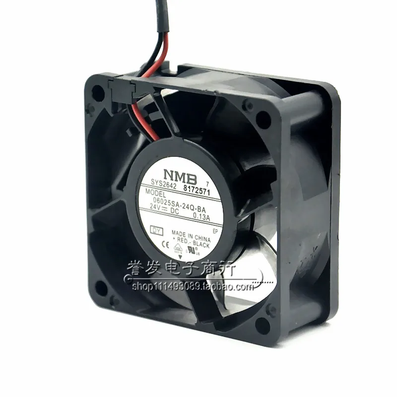 NEW ORIGINAL 06025SA-24Q-AM 24V 0.13A 6025 60x60x25mm COOLING FAN RADIATOR
