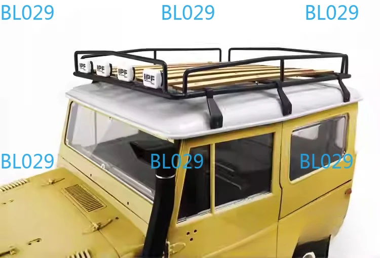 Фото 1/10 RC4WDFJ40 металлический деревянный багажник